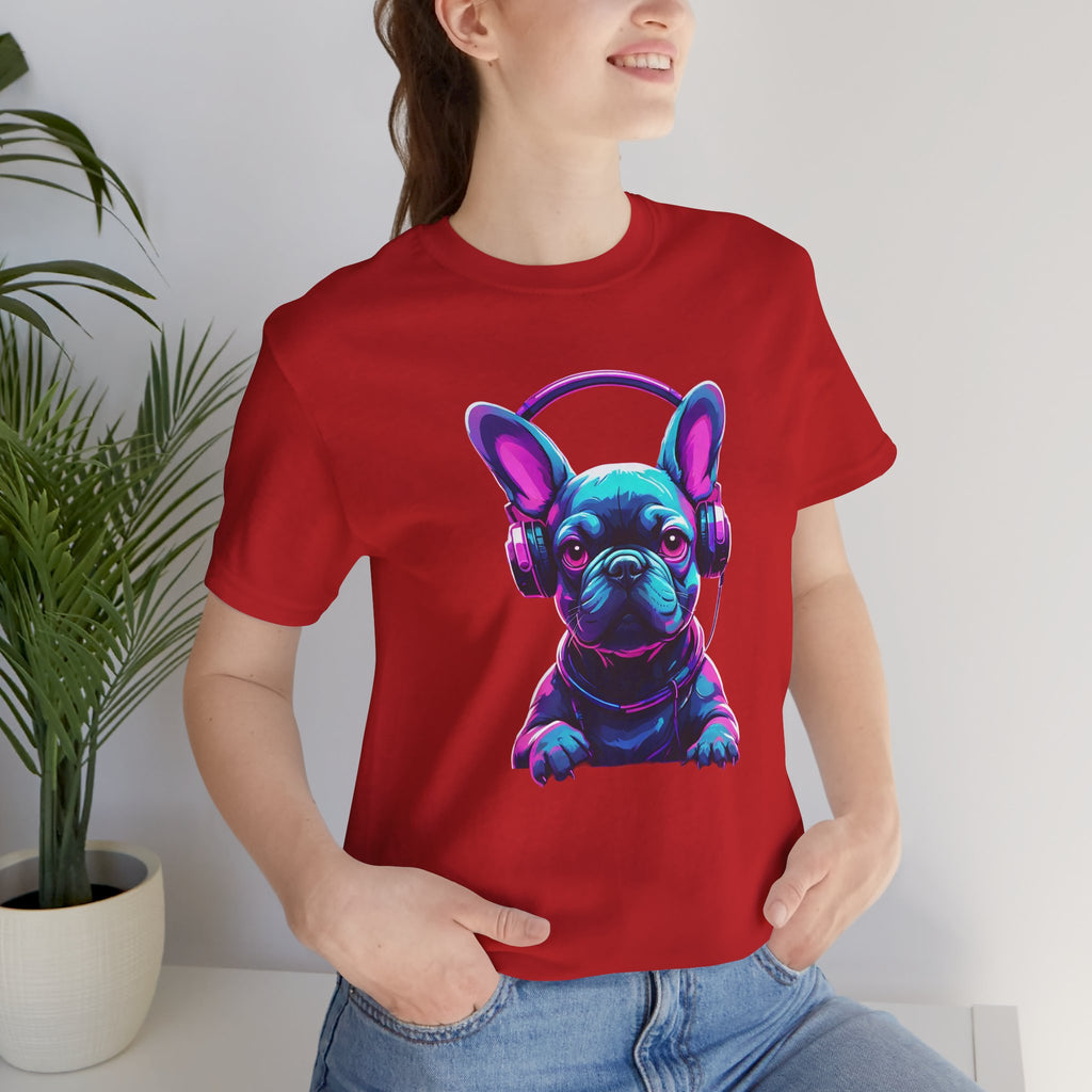French Bulldog Vibrant Dog Lover Tee