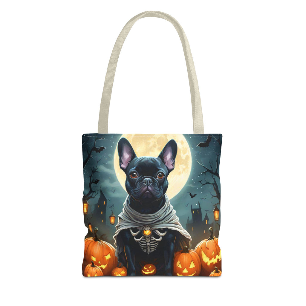 Halloween French Bulldog & Witch Cat Design