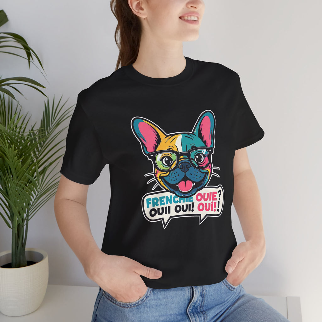 French Bulldog Playful Frenchie Graphic Tee