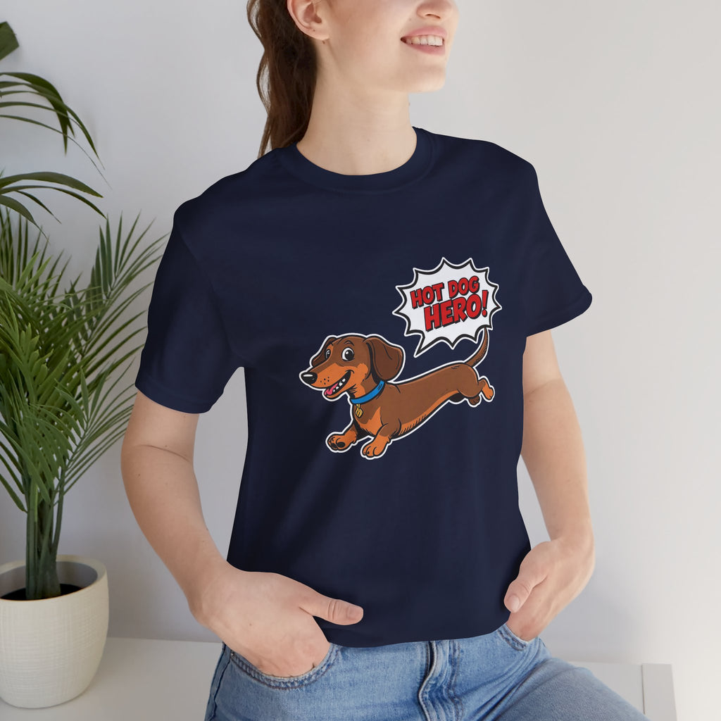 Playful Dachshund Graphic Tee