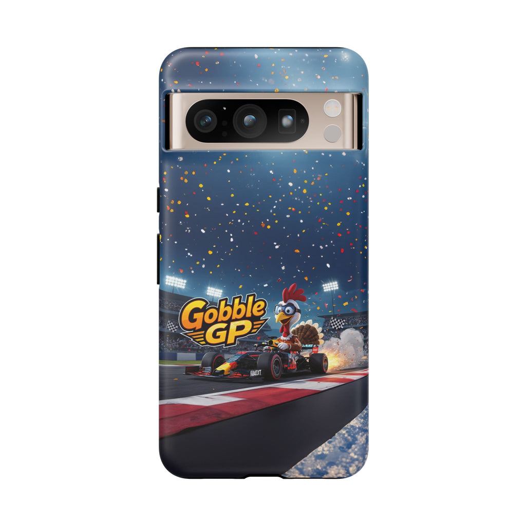 Gobble GP Turkey Racing Phone Case — Tough Protective Cover
