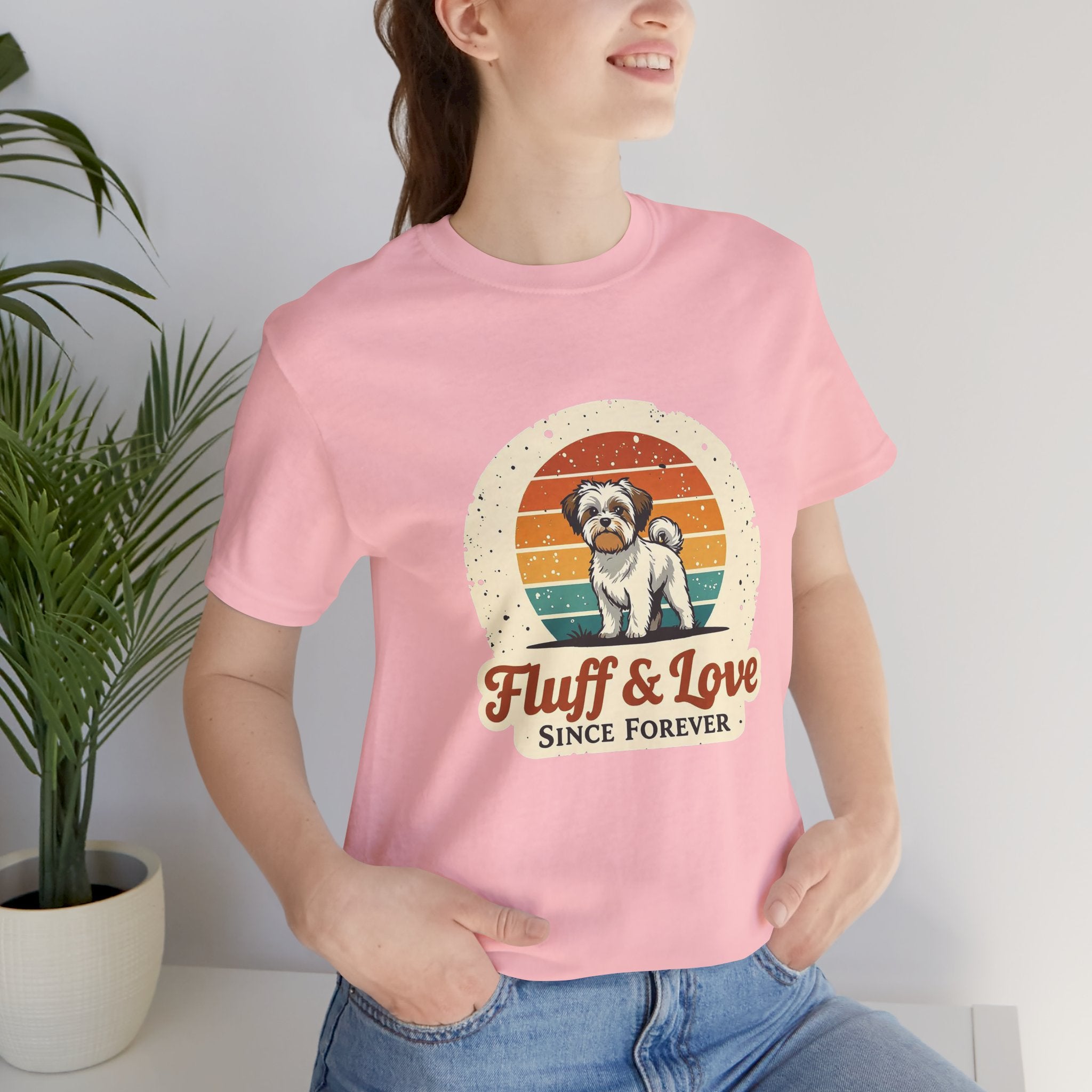 Maltese Dog Lover's Tee - Fluff & Love Since Forever