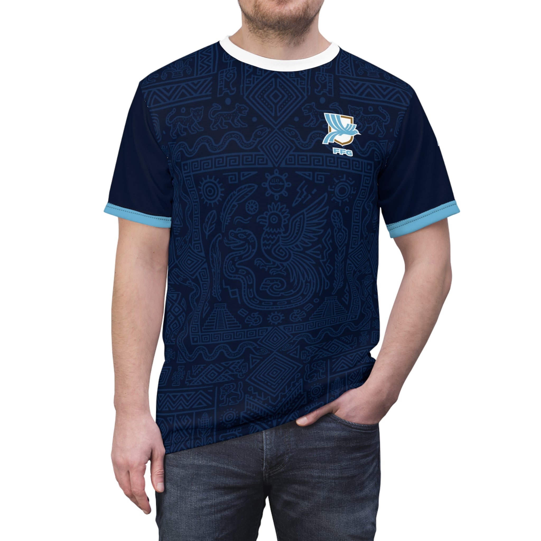 Guatemala Jersey Soccer National Team -- Custom Jersey