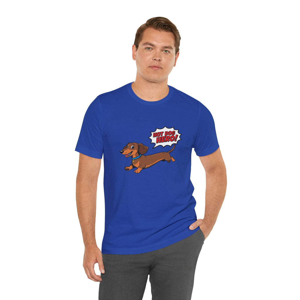 Playful Dachshund Graphic Tee