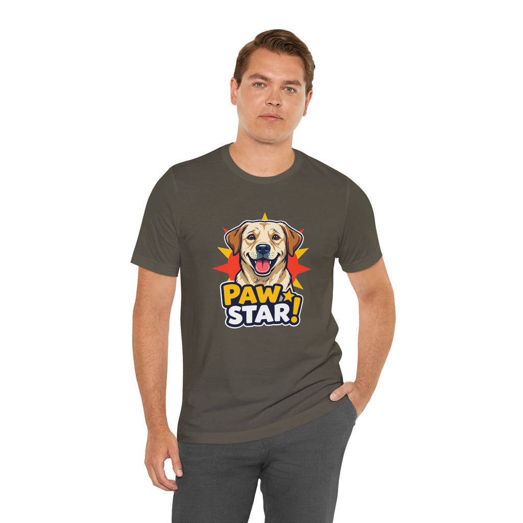 Labrador Retriever Paw Star T-Shirt