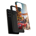 Turkey Trot 500 Phone Case – Festive Thanksgiving Racing Turkey Design