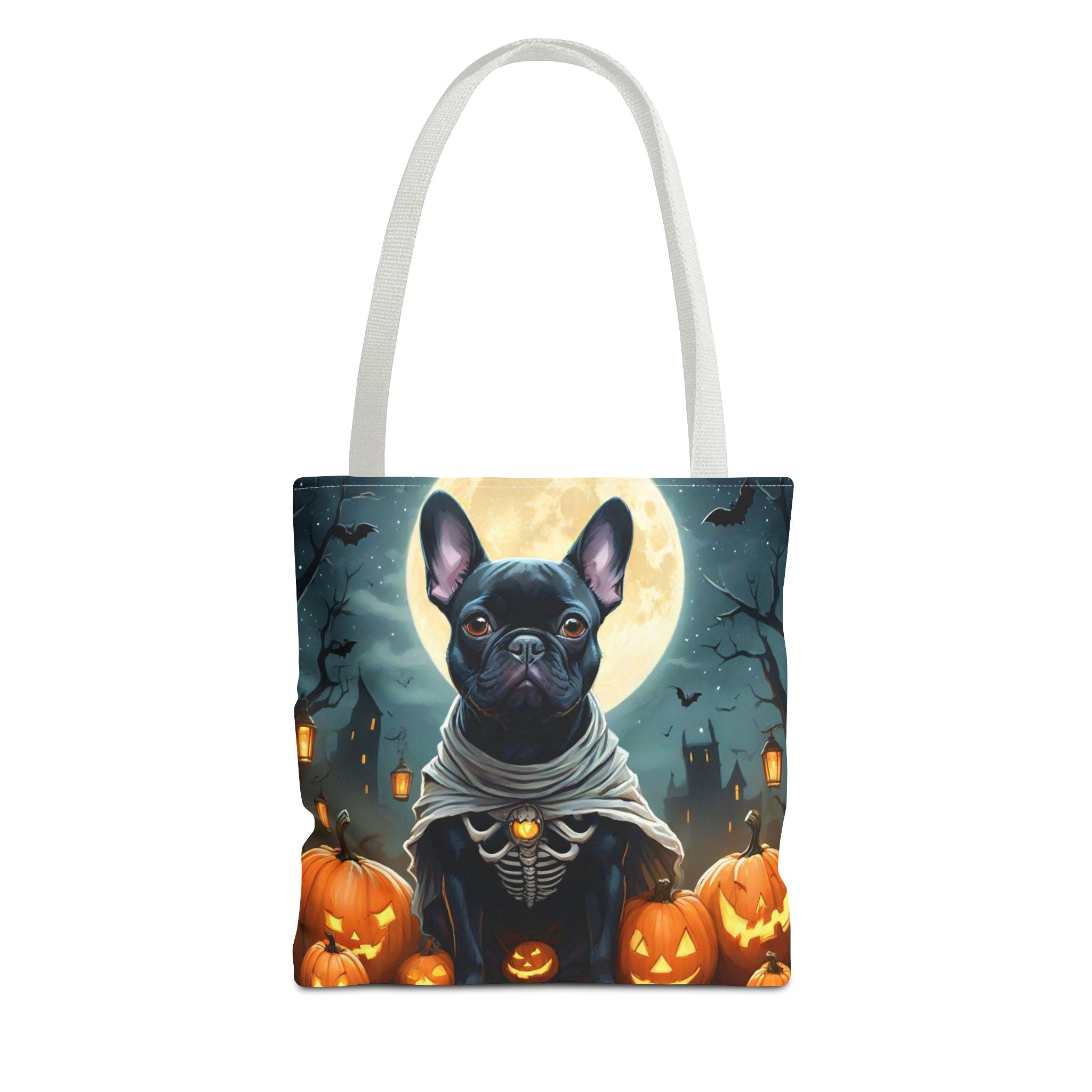 Halloween French Bulldog & Witch Cat Design