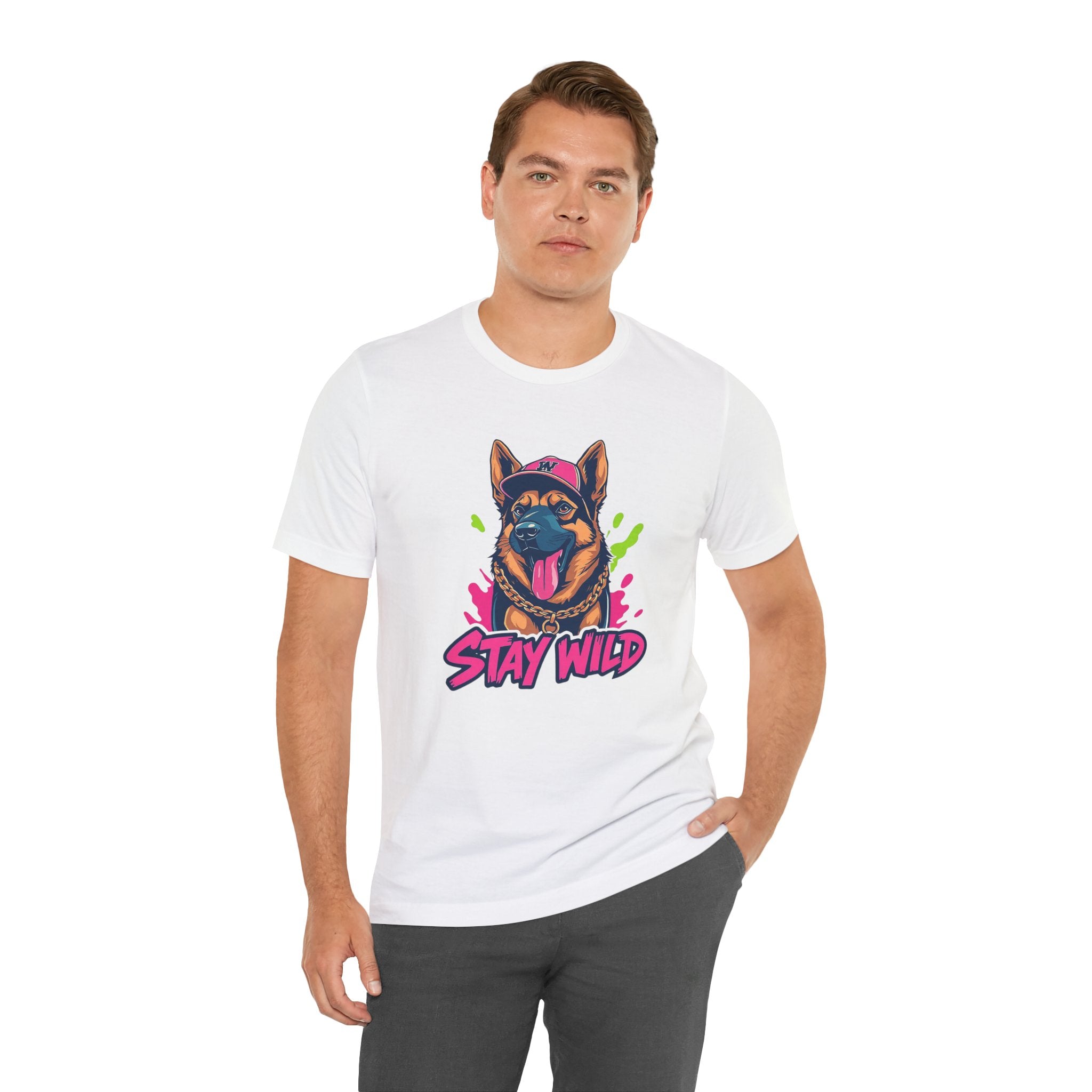 Stay Wild German Shepherd Lover Tee