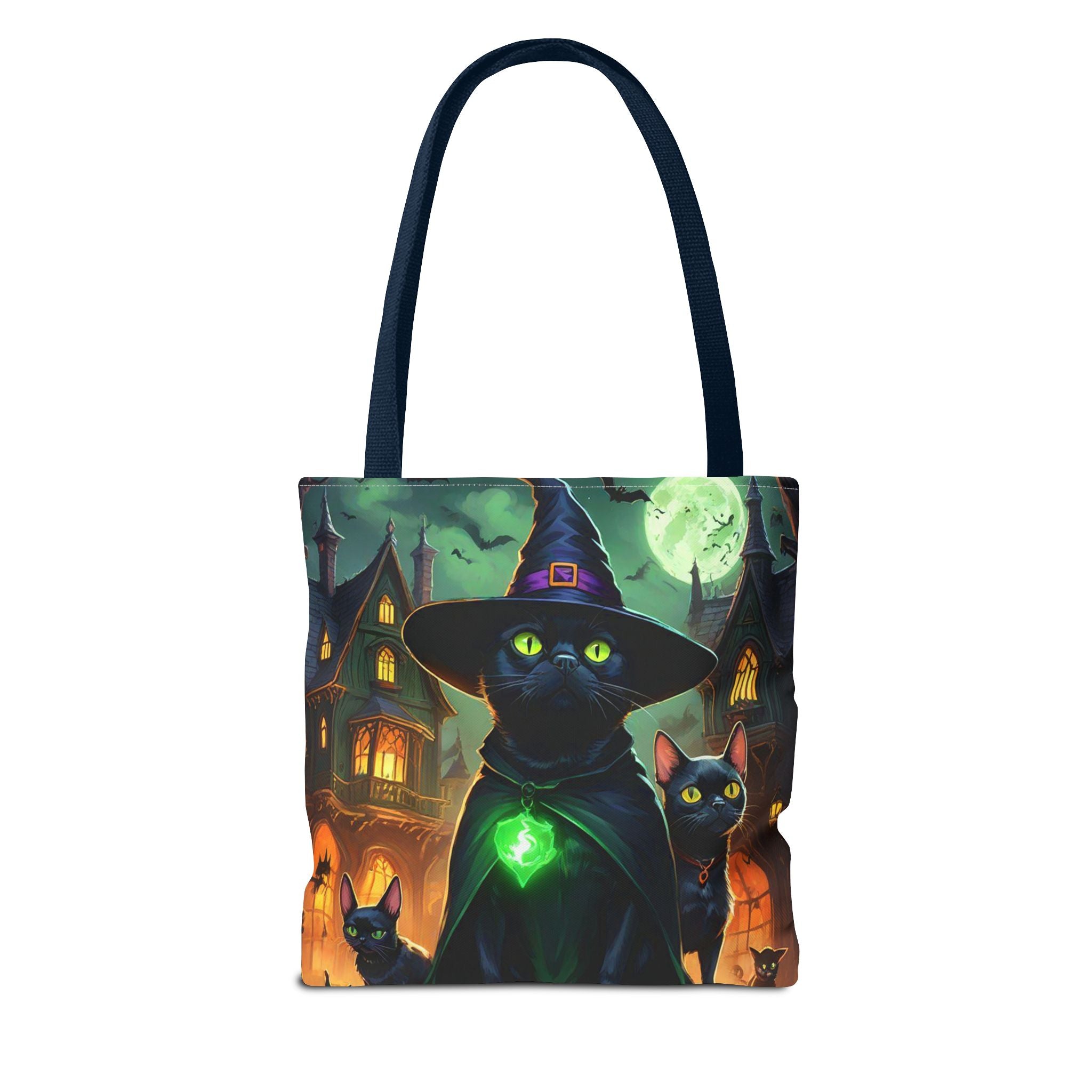 Halloween French Bulldog & Witch Cat Design