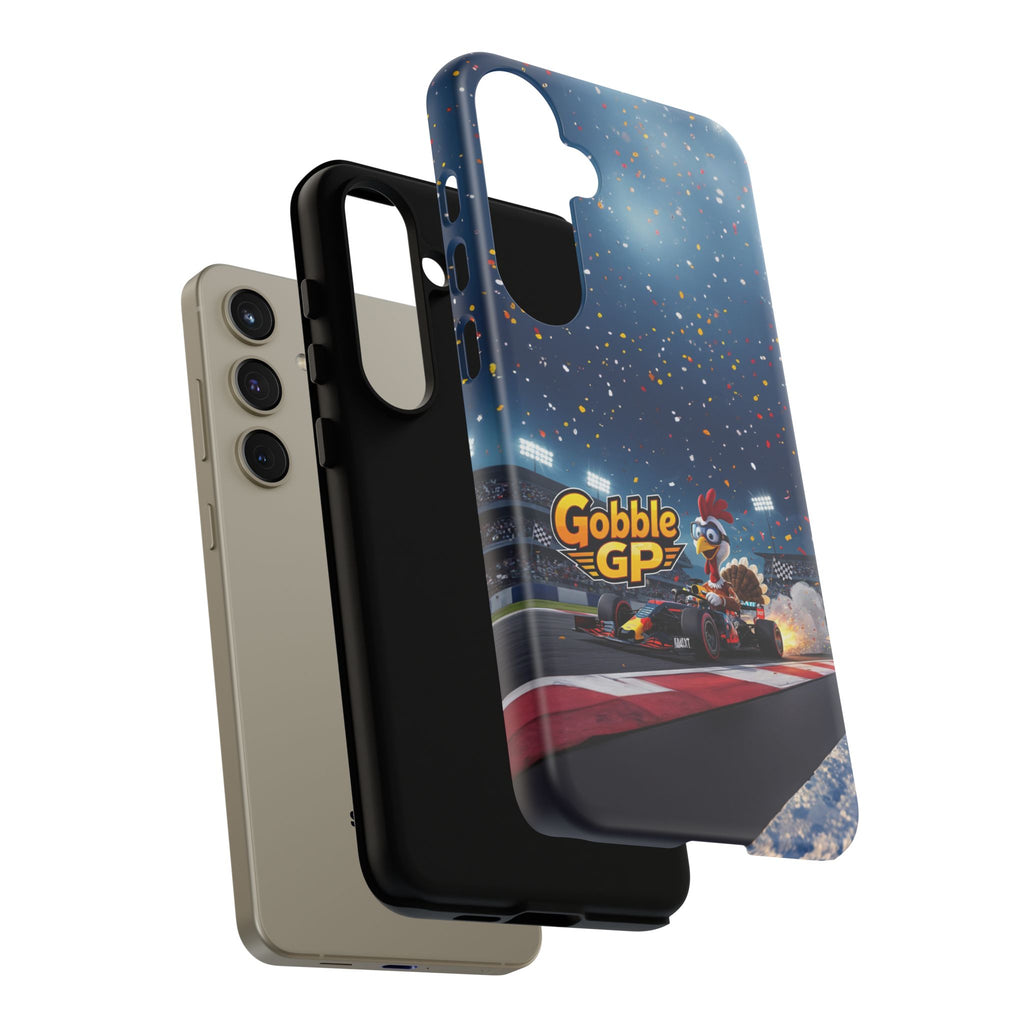 Gobble GP Turkey Racing Phone Case — Tough Protective Cover