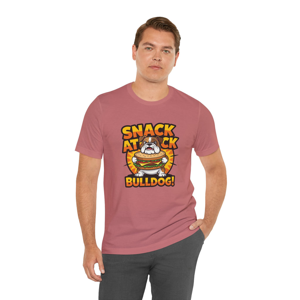 Snack Attack Bulldog Tee