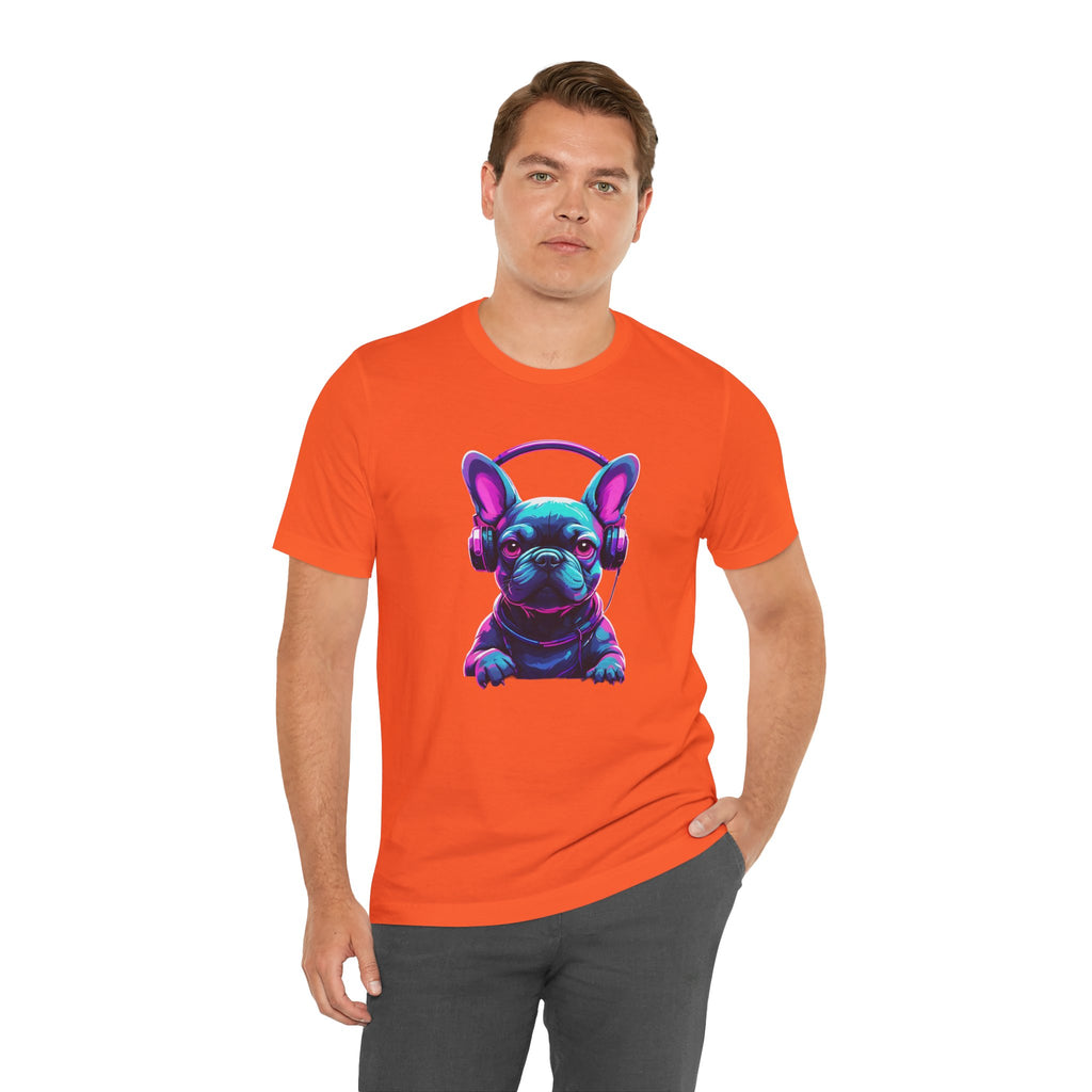 French Bulldog Vibrant Dog Lover Tee