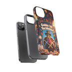 Thanksgiving Tough Phone Case - "Gobble 'til You Wobble" Turkey Protective Cover