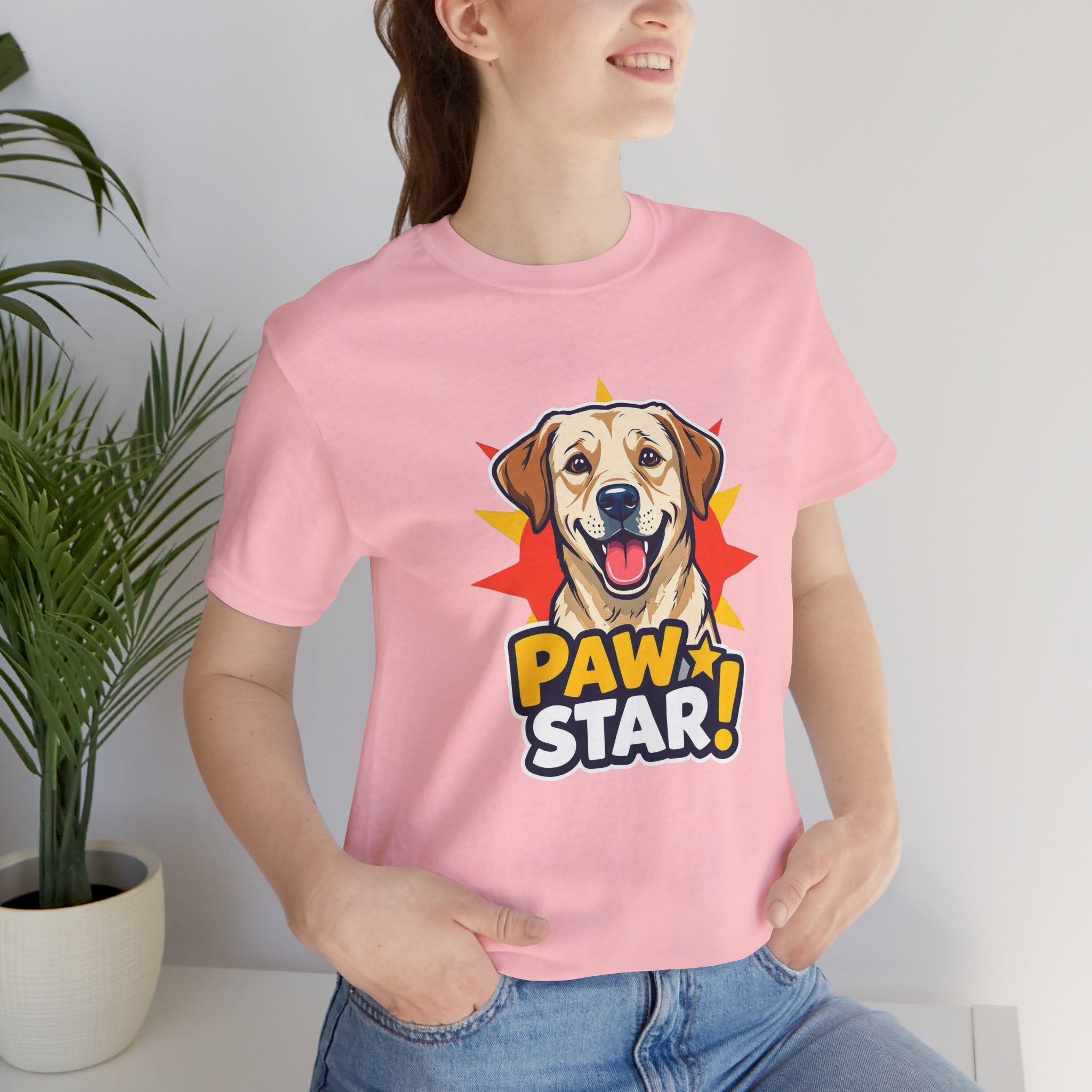 Labrador Retriever Paw Star T-Shirt