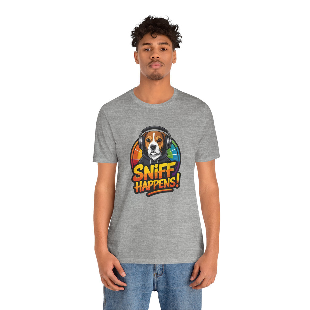 Beagle Sniff Happens Funny Dog T-Shirt
