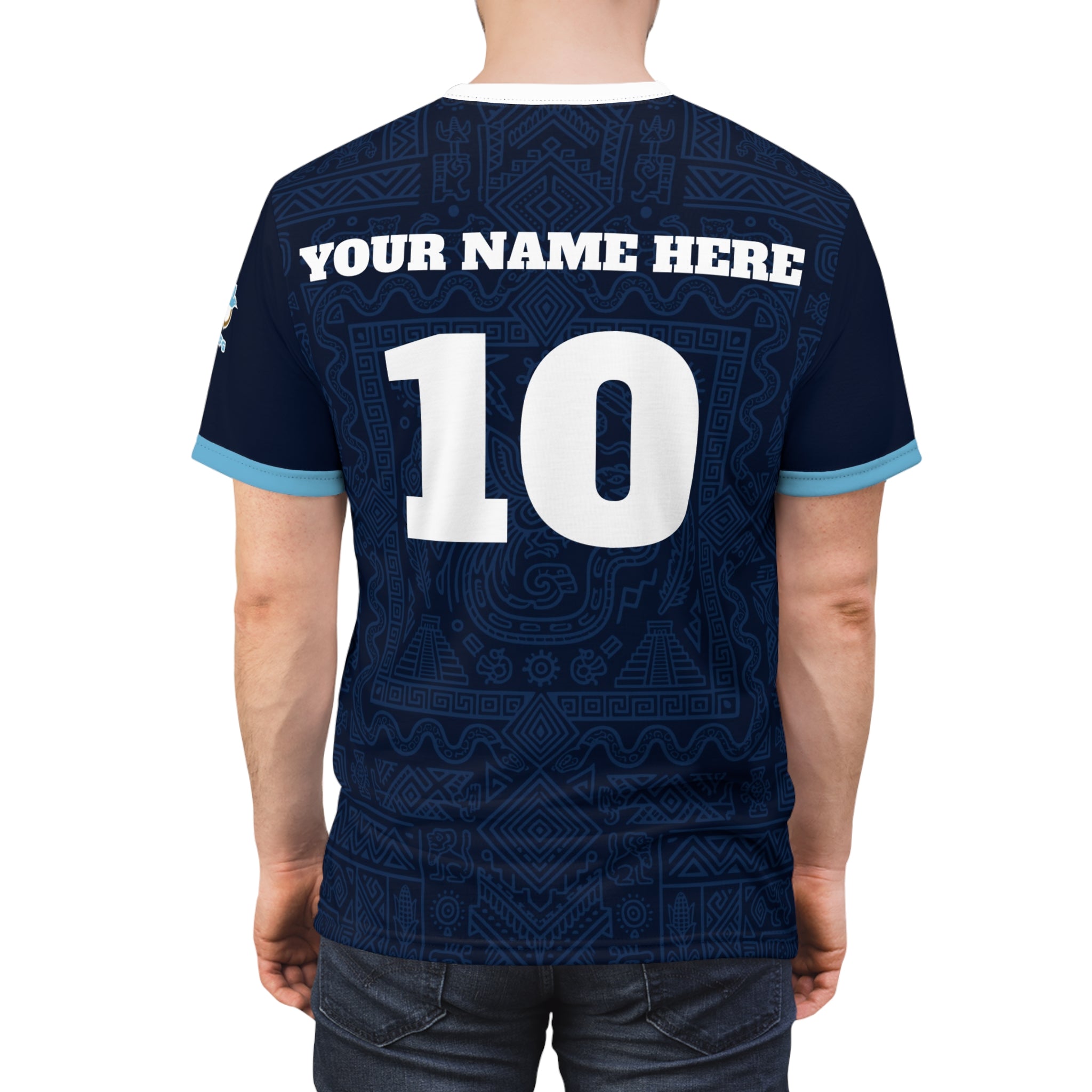Guatemala Jersey Soccer National Team -- Custom Jersey