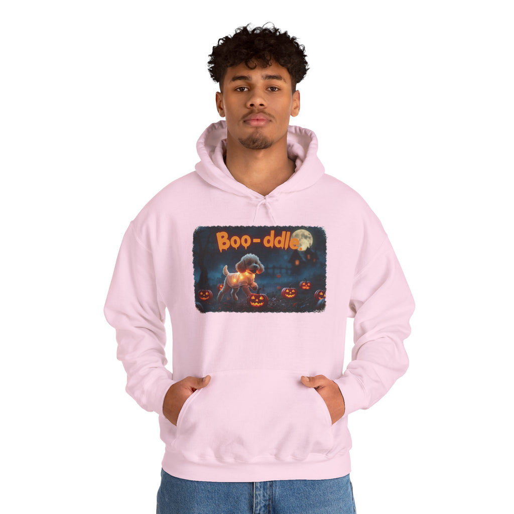 Poodle Halloween Hoodie Pumpkin Design