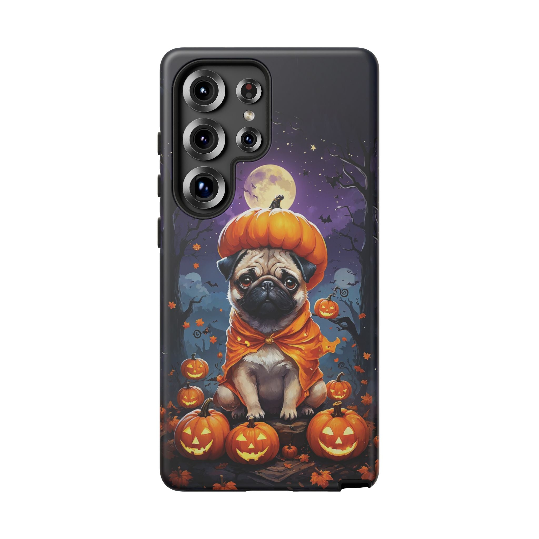 Halloween Pug Tough Phone Case
