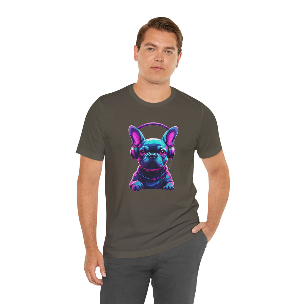 French Bulldog Vibrant Dog Lover Tee