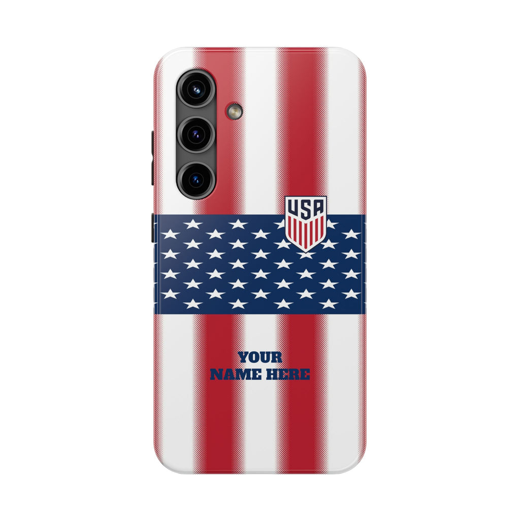 USA Soccer Phone Case — Tough Protective Fan Cover -- Custom Phone Case