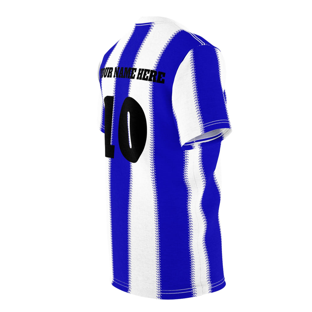 El Salvador Soccer Jersey Tee -- Custom Jersey