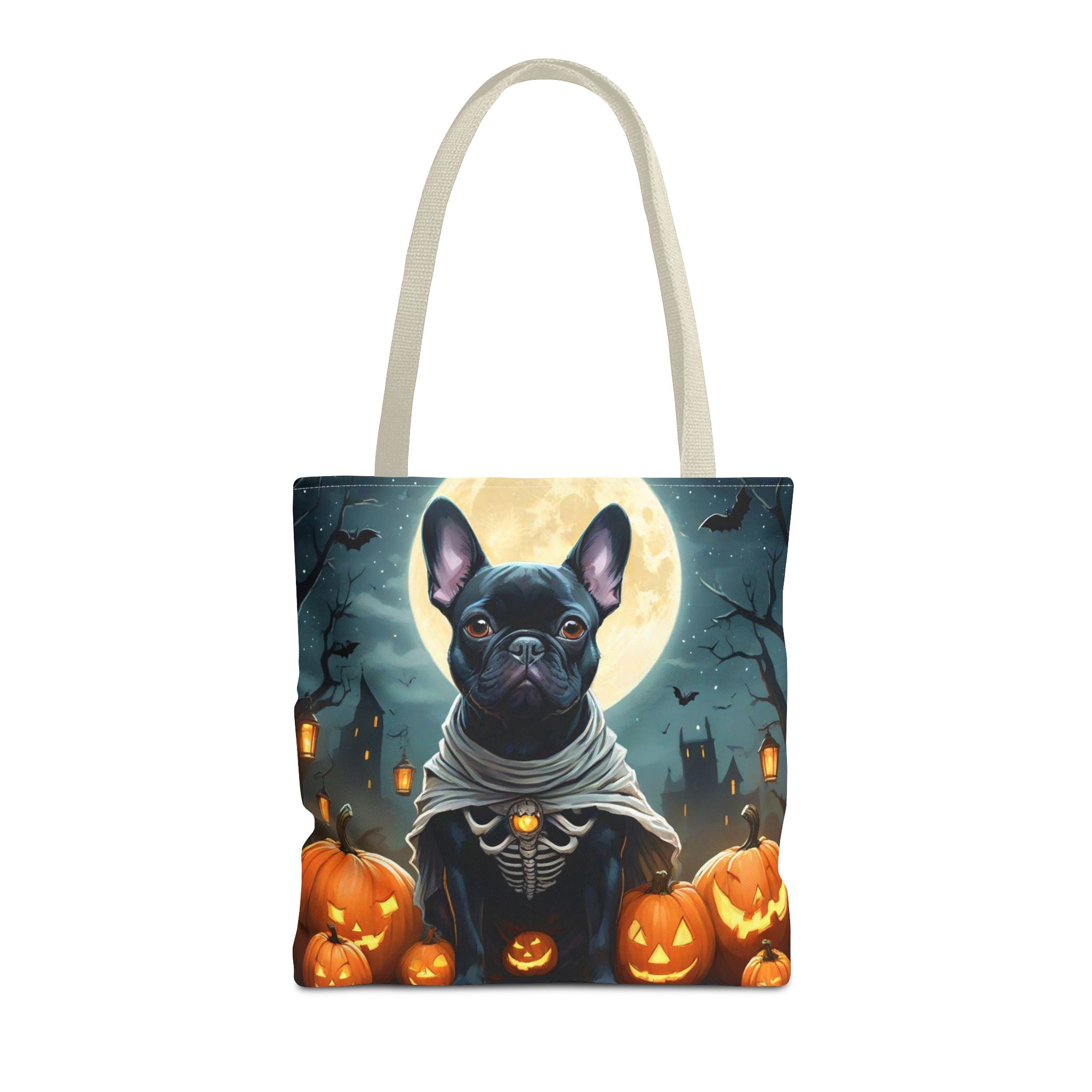Halloween French Bulldog & Witch Cat Design