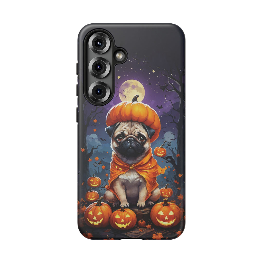 Halloween Pug Tough Phone Case